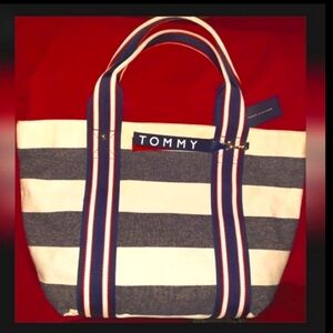 "Tommy Hilfiger" Nautical Canvas Tote